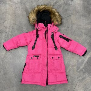 Canada Weather Gear Toddler PARKA JACKET KIDS GIRLS PINK Size 3T